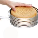 Sponge cake cutting hoop