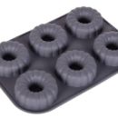 Silicone cake mold 6 pcs