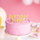 Happy Birthday cake candle