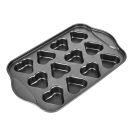 Heart muffin tin 12 pcs