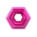 Hexagon cutter 3 pcs