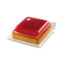 Podložka plast bílá 83x 83 mm 25 ks