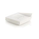 Podložka plast bílá 83x 83 mm 25 ks