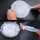 Silicone cap set of 6 pcs
