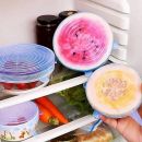 Silicone cap set of 6 pcs