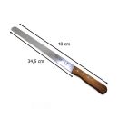 Smooth cake knife 48 cm