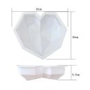 Forma silikon srdce diamant