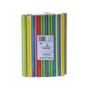 Paper straws thick mix 200 pcs