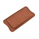 Mold silicone chocolate tablet coffee bean