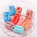 Mold silicone numbers 0-9