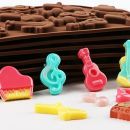 Mold silicone musical instruments 14 pcs