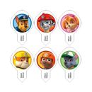 Zápichy na muffiny oplatkové Paw Patrol 6 ks