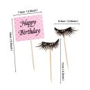 Nail perfume eyelashes lipstick 7 pcs