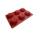 Silicone cake mold 6 pcs A