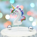 Unicorn candle no. 2