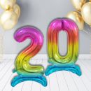 Color foil balloon standing no. 2