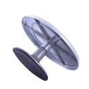Swivel stand stainless steel/aluminum 30 cm