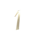 Engraving - mirror gold number 0-9