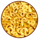 Gluten-free pasta Alphabet - alphabet and numbers 200g