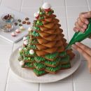 Gingerbread tree cutter plastic set of 10