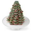 Gingerbread tree cutter plastic set of 10