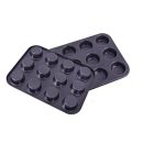 Metal muffin mold for 12 pcs