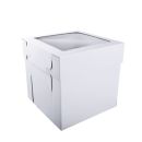 Cake box with window 30 x 30 x 25 cm