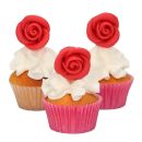 Red rose 6 pcs