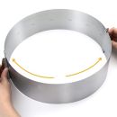 Forma nastavitelná kulatá v. 12 cm, 16-30cm