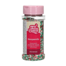 Posyp mak Christmas - bielo-zeleno-červený 80g