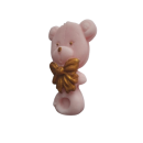 Rassel Teddybär rosa