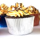 Silver paper cups 5/7 cm 20 pcs