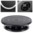 Rotating stand black diameter 28 cm