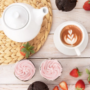 Końcówka dekoracyjna wąska otwarta 7 punktów 1,7 cm