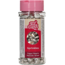 Posyp Sprinkles srdiečka strieborné 80g