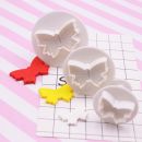 Vykrajovačka motýle s piestom 3 ks