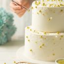 Szórógyöngyök arany 7 mm 50g