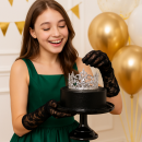 Silberne Krone 10 cm