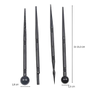 Modellező eszközök - golyók és pálcikák 4 db