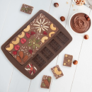 Silicone mold for chocolate table