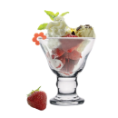 Set mit 10 Glas-Trennwänden in Blumenform