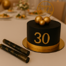 Kuchenbrunnen schwarz Nr. 30 2 Stück