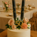 Kuchenbrunnen schwarz Nr. 50 2 Stück