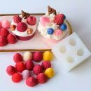 Mini-Erdbeer-Silikonform