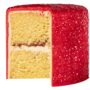 Piros csillámpor 3g