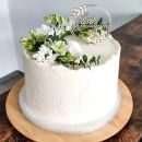 Engraving First Holy Communion and hands in a circle wood