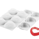 Silikomart mold Heart 3D