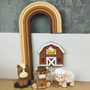 Bauernhof-Figurenset, 5-teilig
