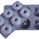 Forma silikón donuty so vzorom 6 ks