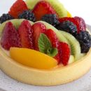 Form for tartlets perforated, metal circle 8 cm